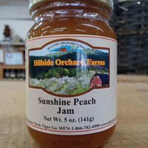 Sunshine Peach Jam- 5 oz