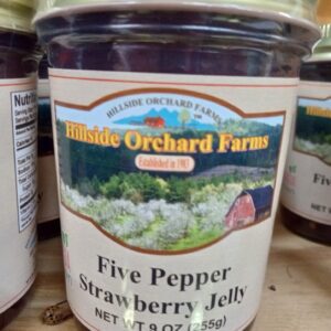 5 Pepper Strawberry Jelly - 9 oz