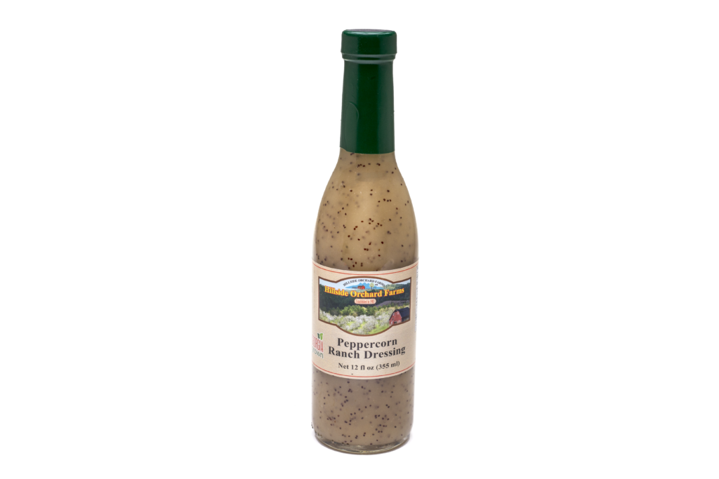 Peppercorn Ranch Salad Dressing - 12 oz - Hillside Orchard Farms Peppercorn Ranch Salad Dressing - 12 oz - Hillside Orchard Farms