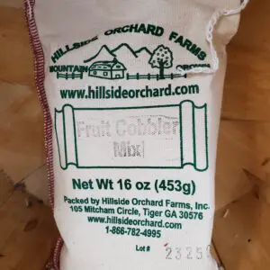 Fruit Cobbler Dry Mix - 1 lb bag