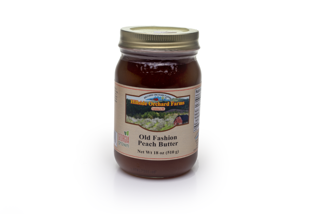 Old Fashion Peach Butter 18 oz Hillside Orchard Farms
