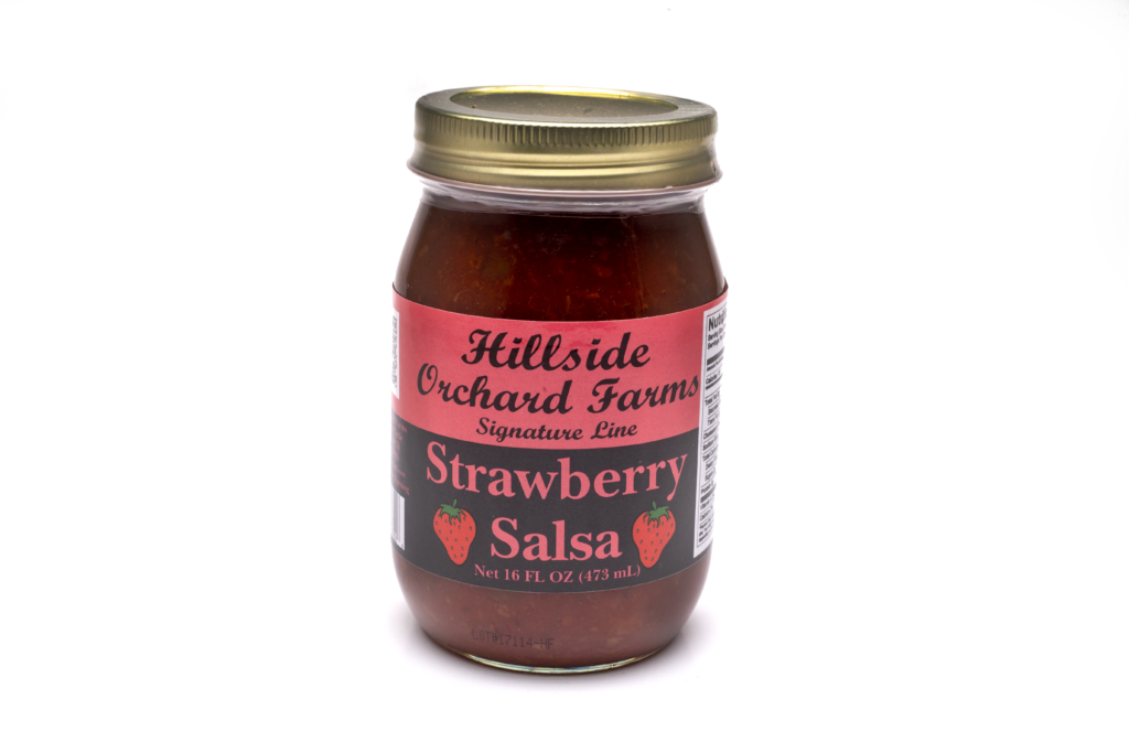 Strawberry Salsa - 16 oz - Hillside Orchard Farms