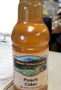16 oz Peach Cider